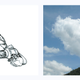Illustration for article titled Artist Draws Whimsical Illustrations Over The Shapes He Sees In Clouds